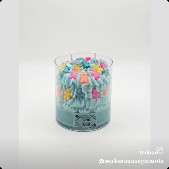 Love Spell Candle - Blue - Picture 2 of 4